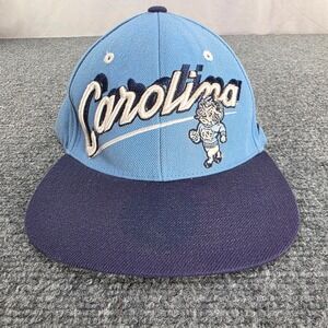 Carolina‎ Tar Heels Baseball Cap Light Blue Navy Embroidered Zephyr The Hat Wool